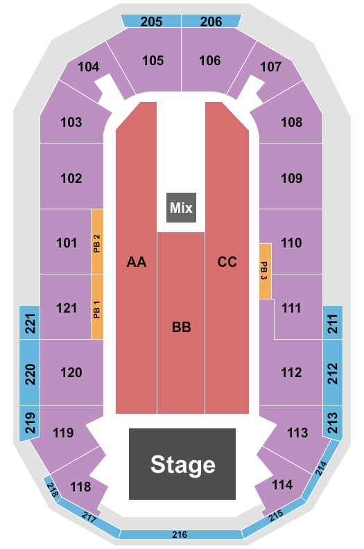 Hero Arena At Mountain America Center Trans-Siberian Orchestra Seating Chart